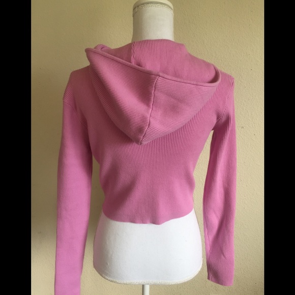 Brandy Melville Jackets & Coats Brandy Melville Bubblegum Pink Arden Hoodie Poshmark
